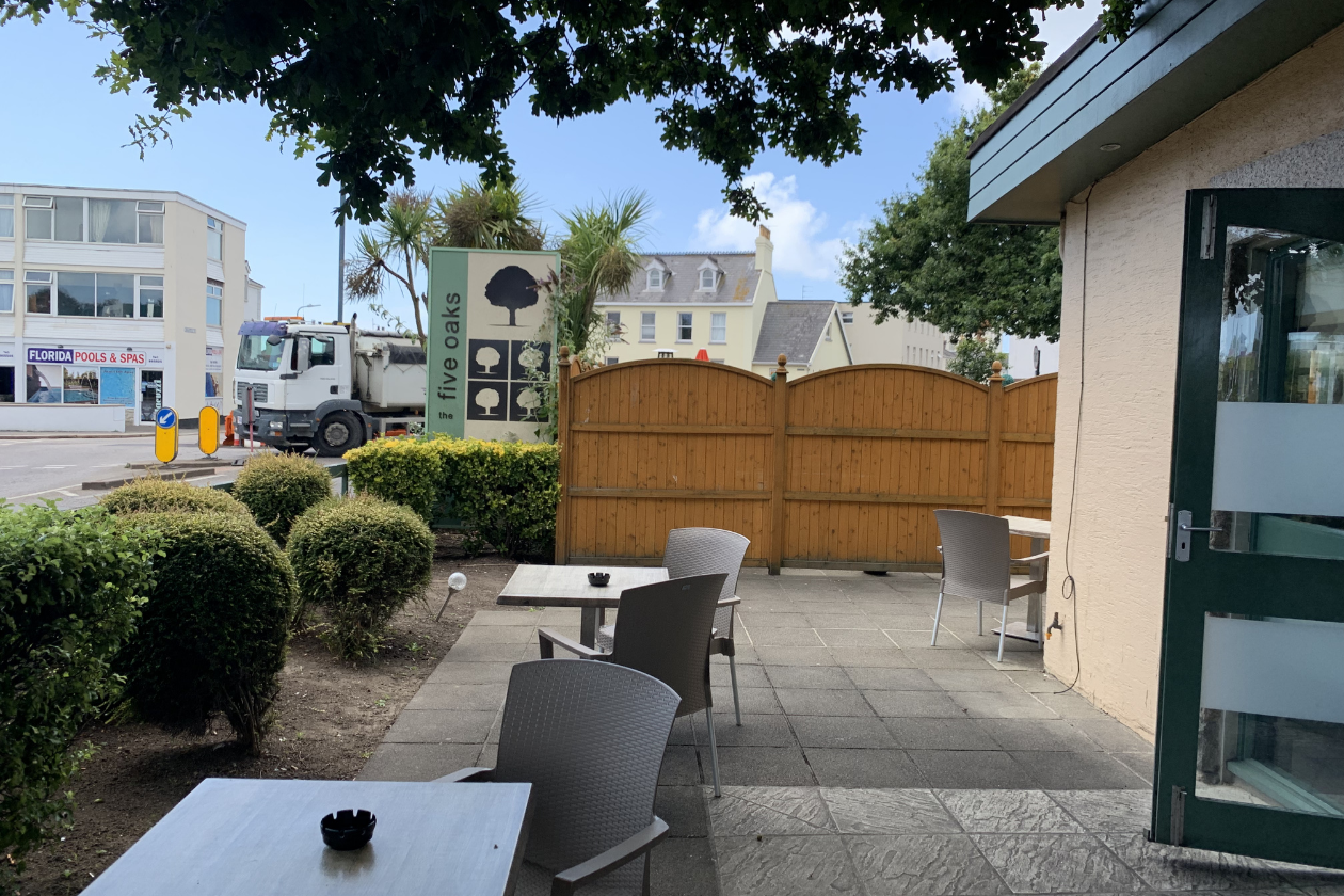 Five Oaks Eating House before and after