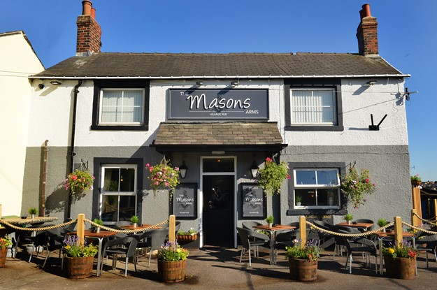 Outside of The Masons Arms