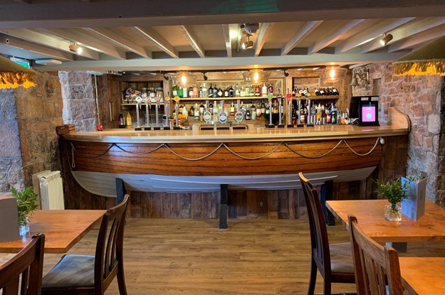 Boat bar at The Old Court House
