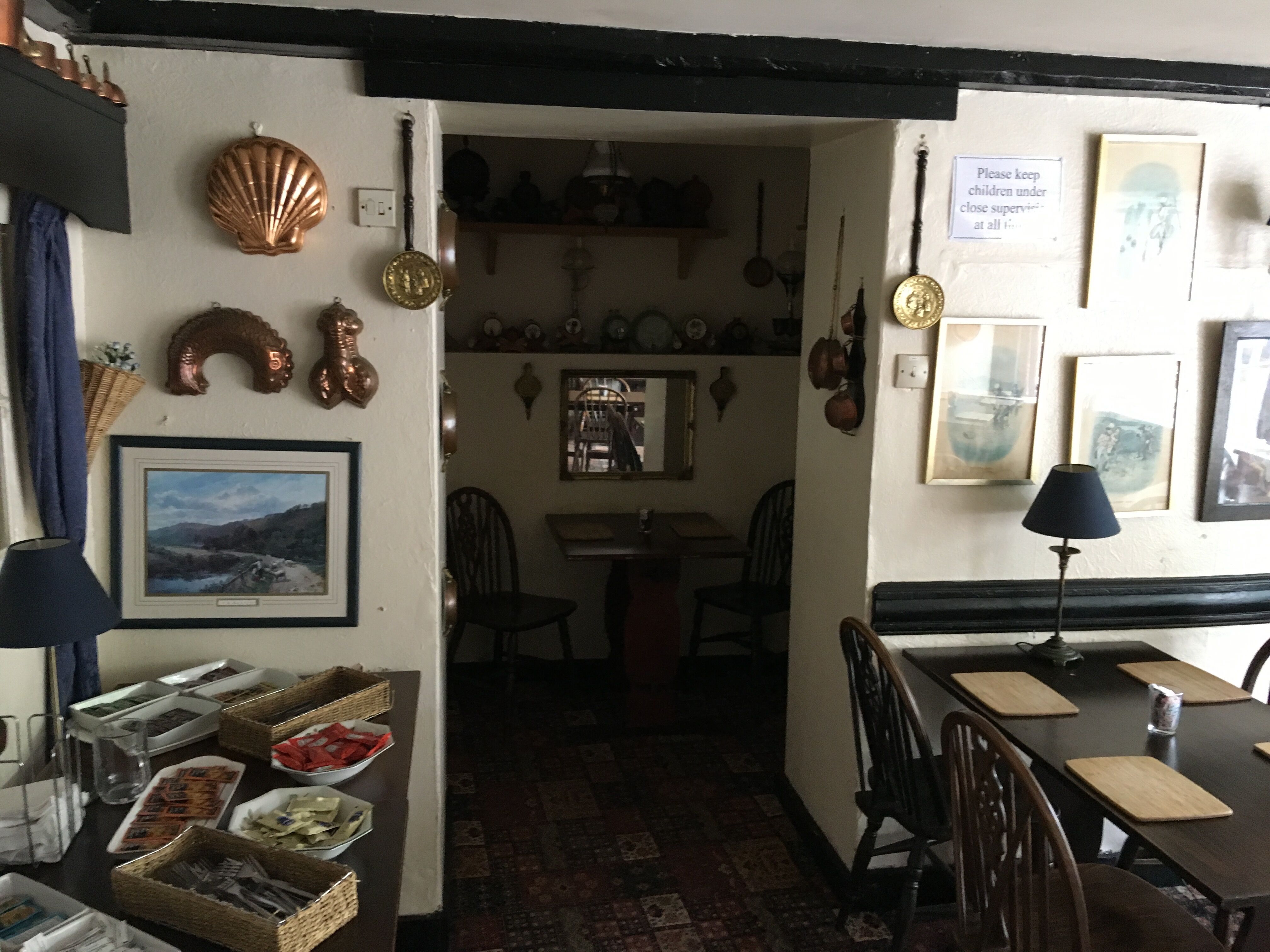 The Castle Inn before and after