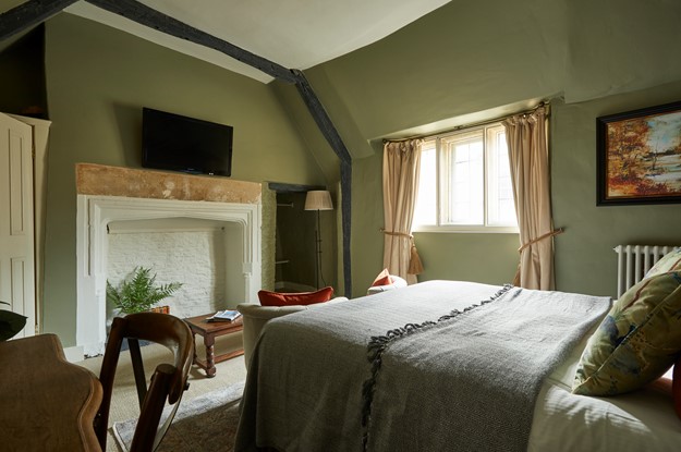 A bedroom at The Methuen Arms 