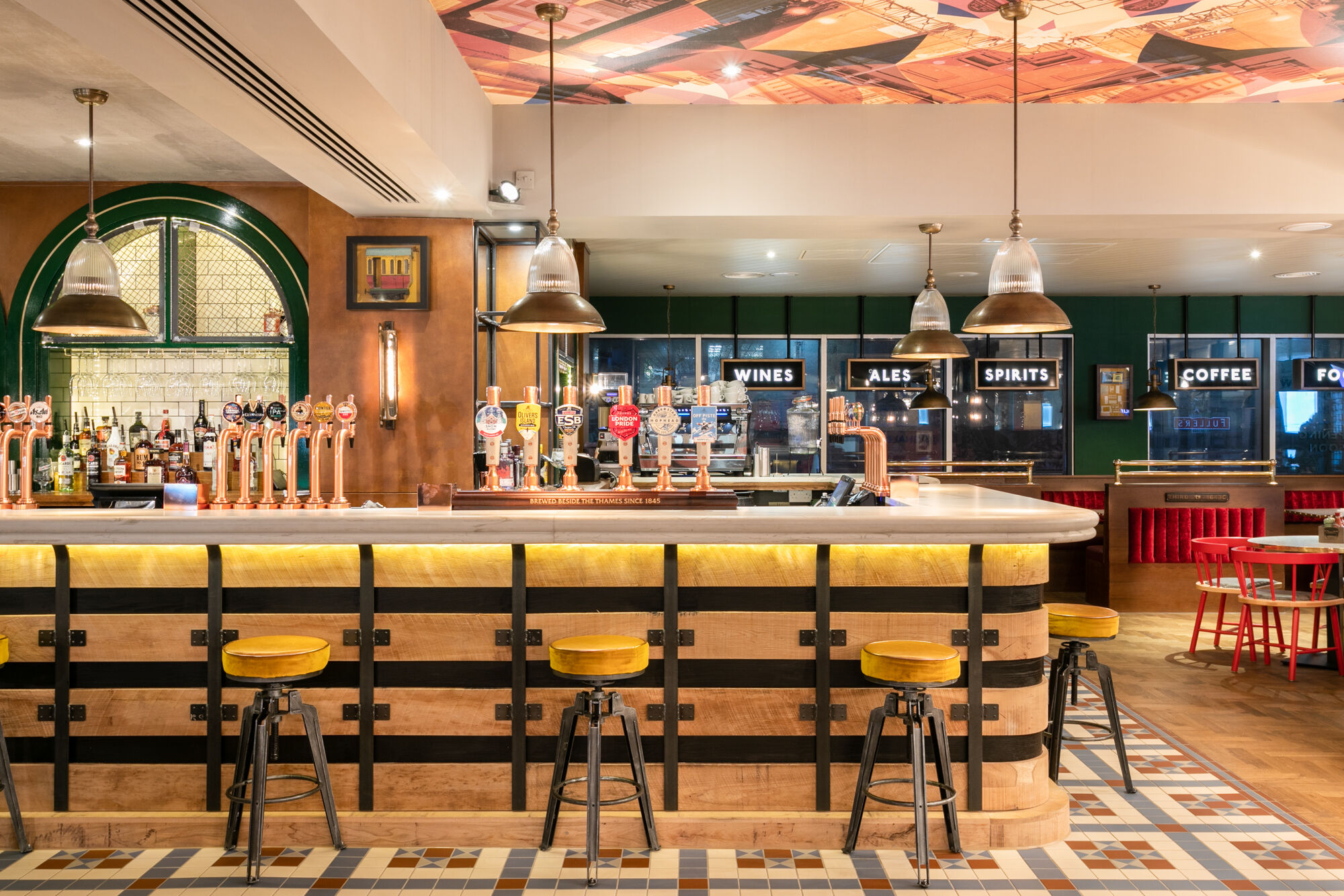 Bar at The Signal Box