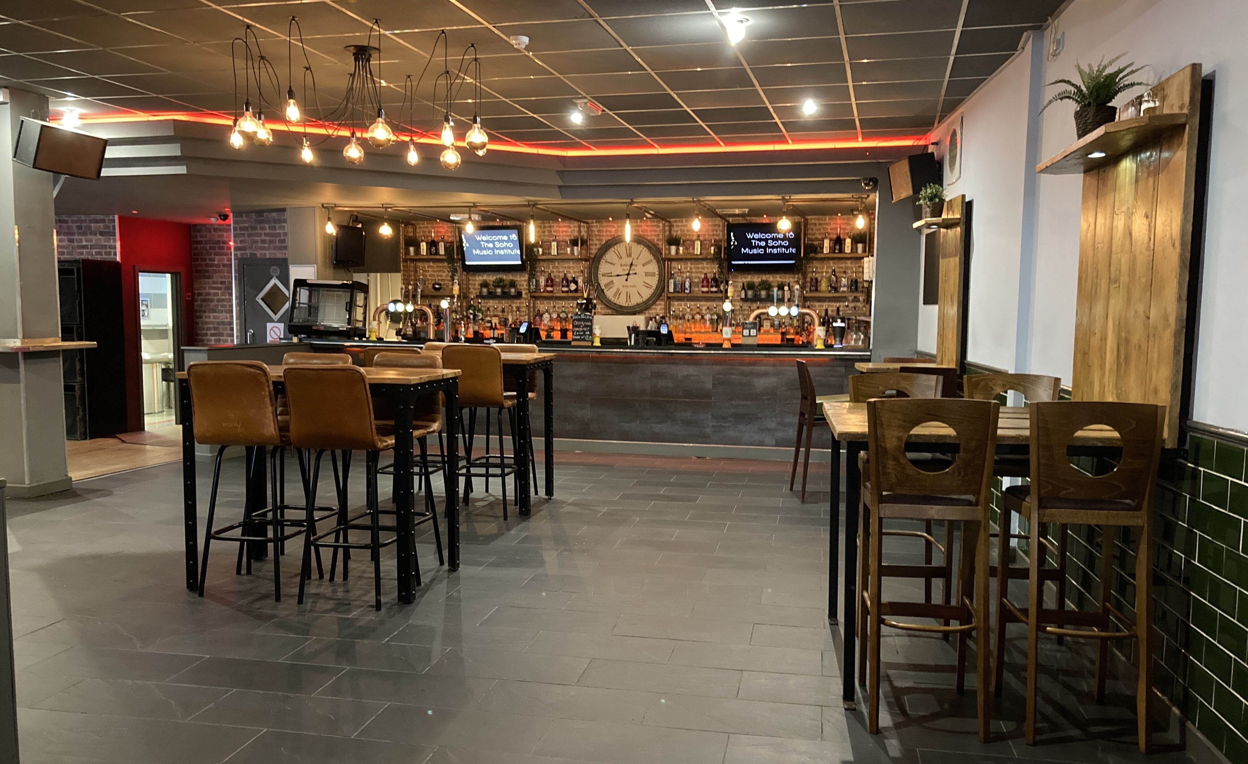 Soho social before and after