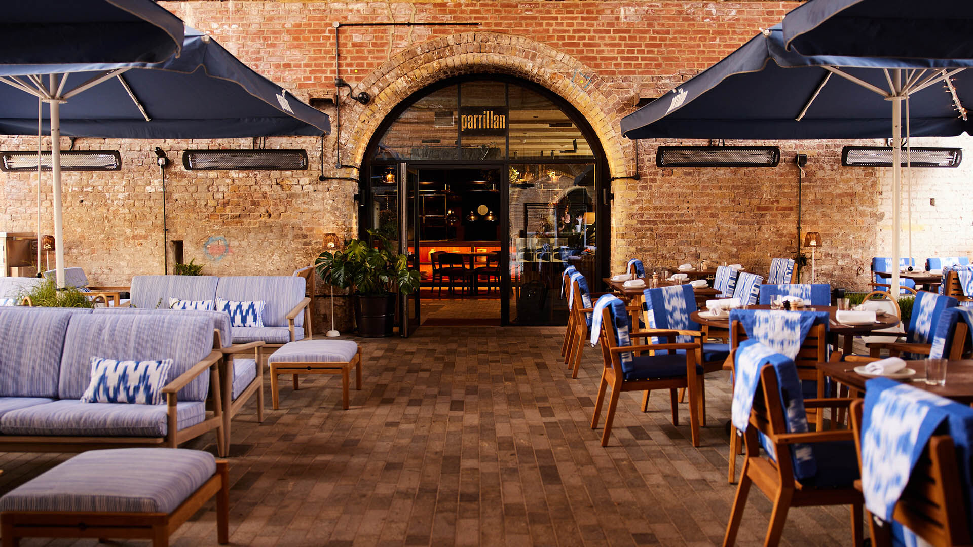 Entrance way in borough yard arches