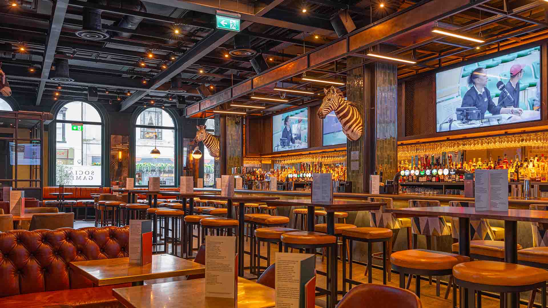 before and after of ludo sports bar