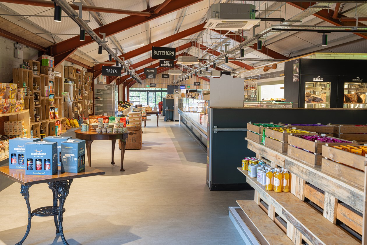 New farm shop in Stoughton Grange fit-out project