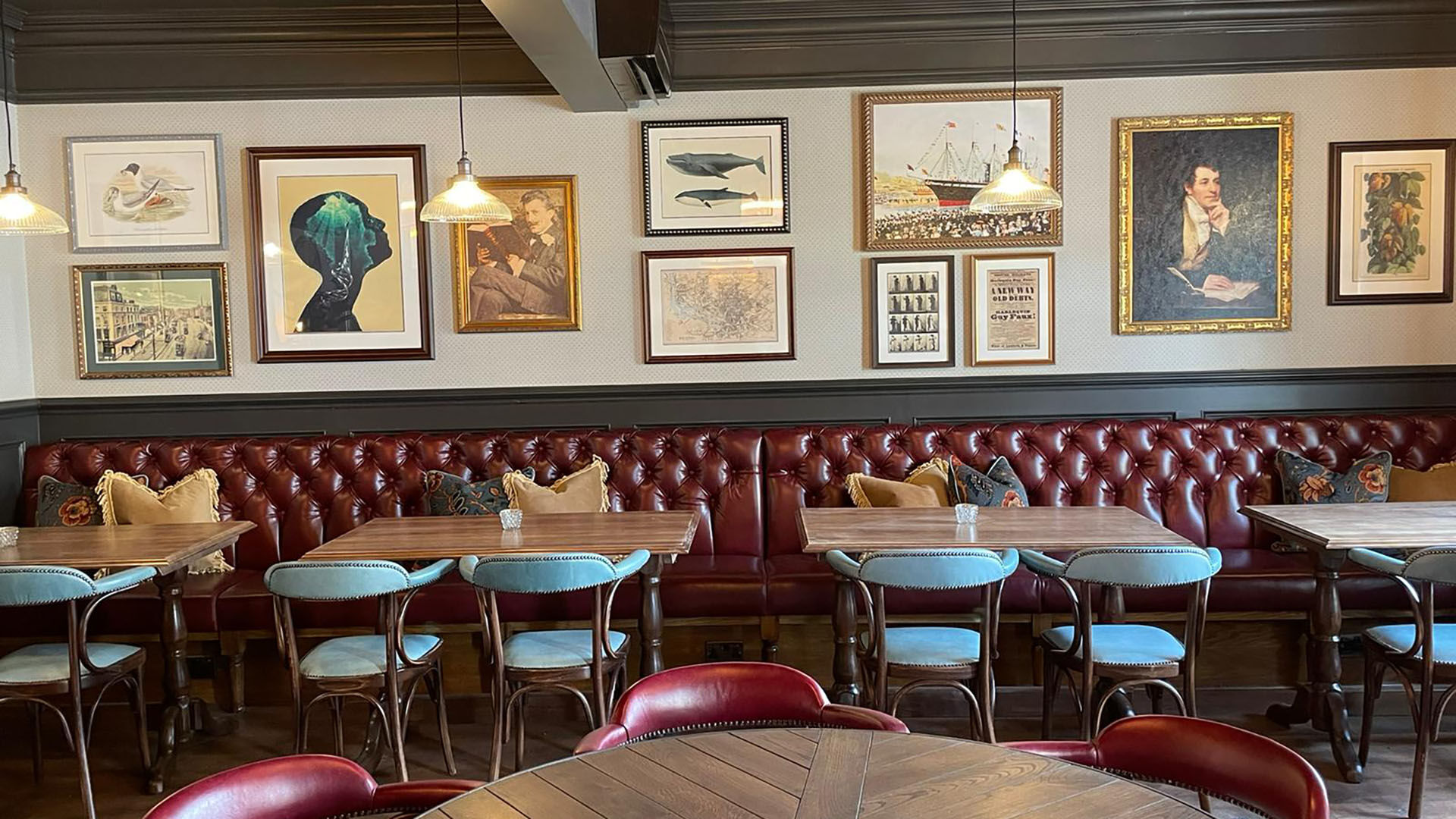 Before and after the fit out at The Whitmore Tap