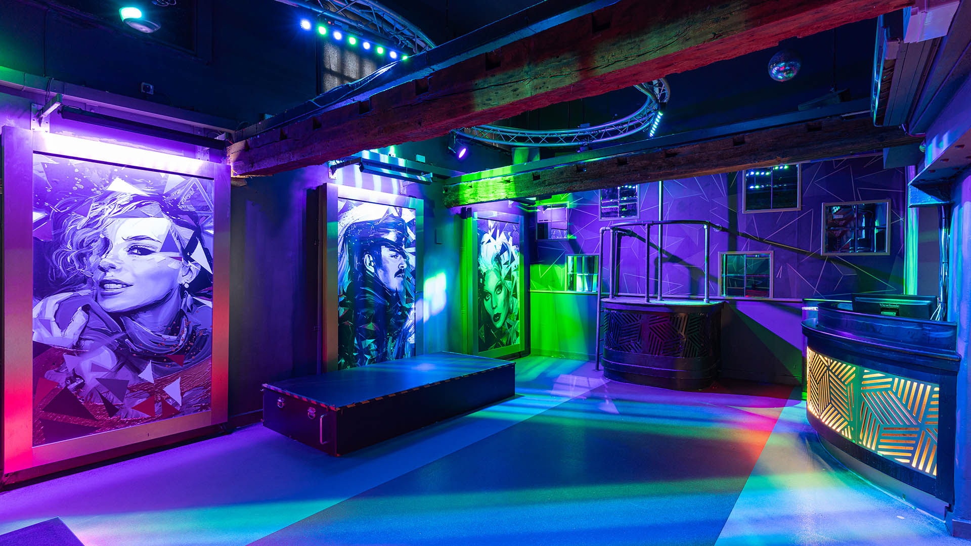 Pride bar in Queens court in leeds