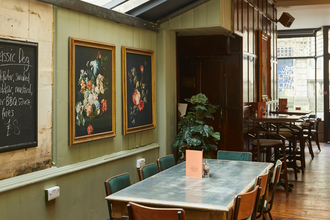 The Pig & Fiddle before and after the fit-out