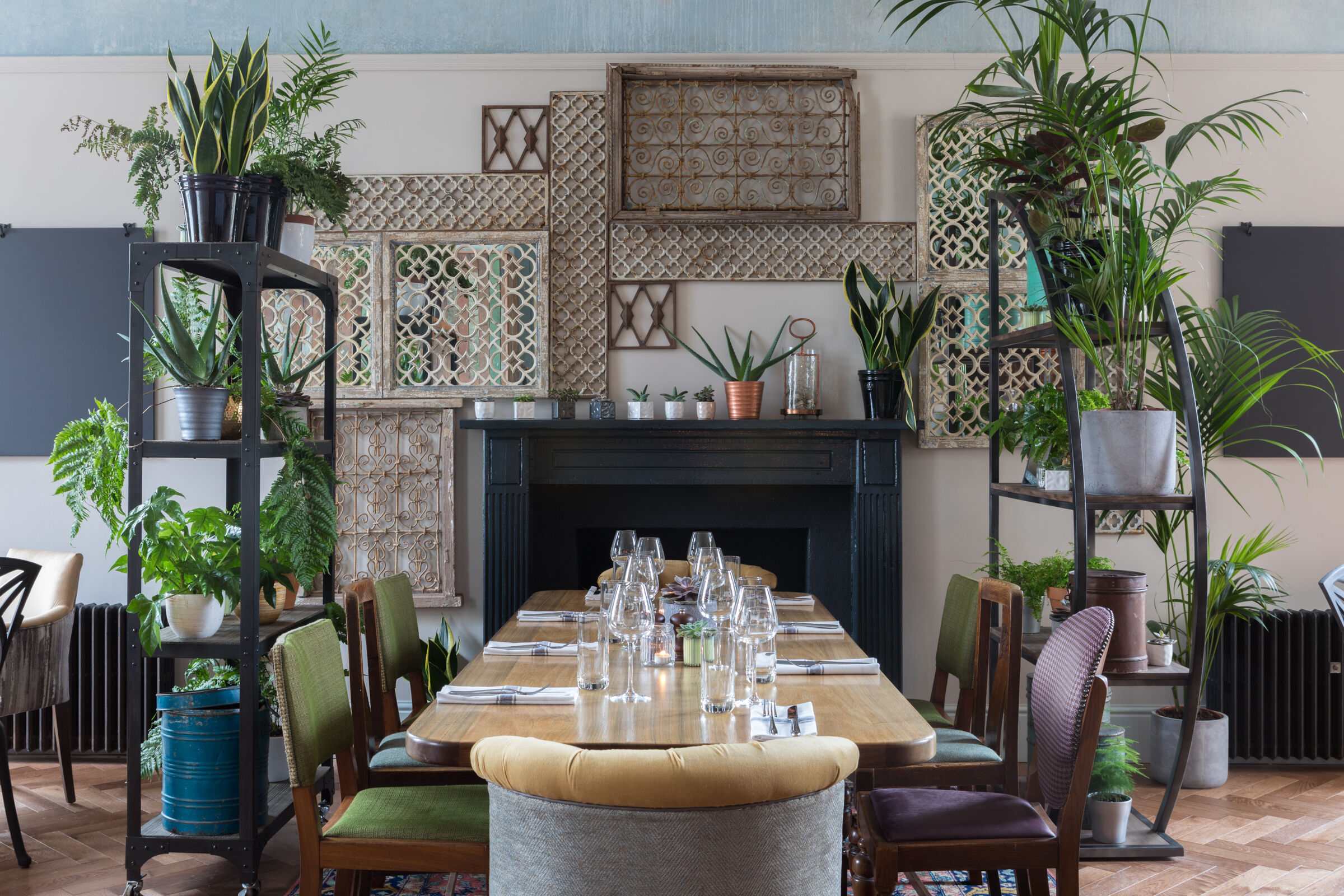 Trade area at The Half Moon