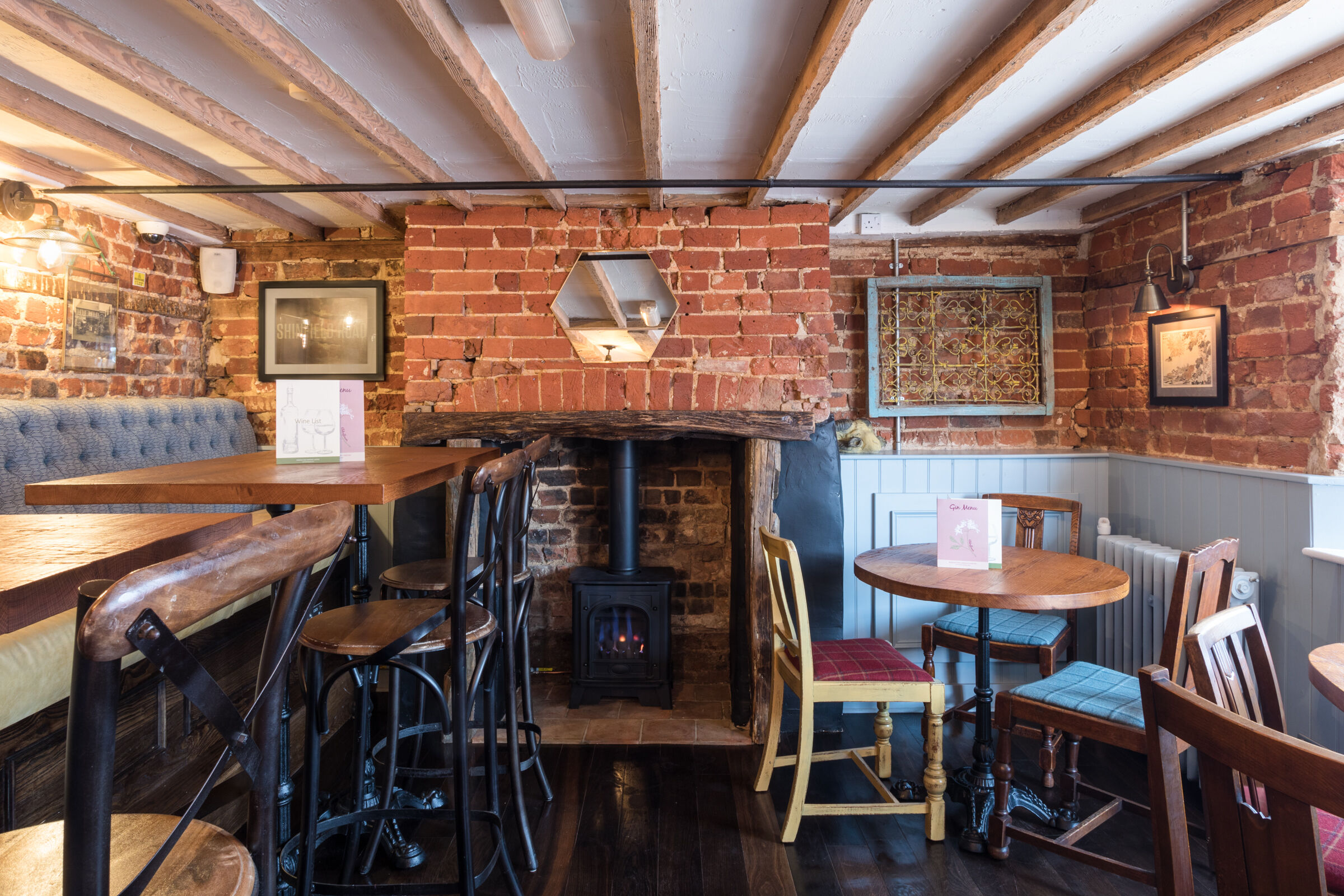 The Black Boy before and after