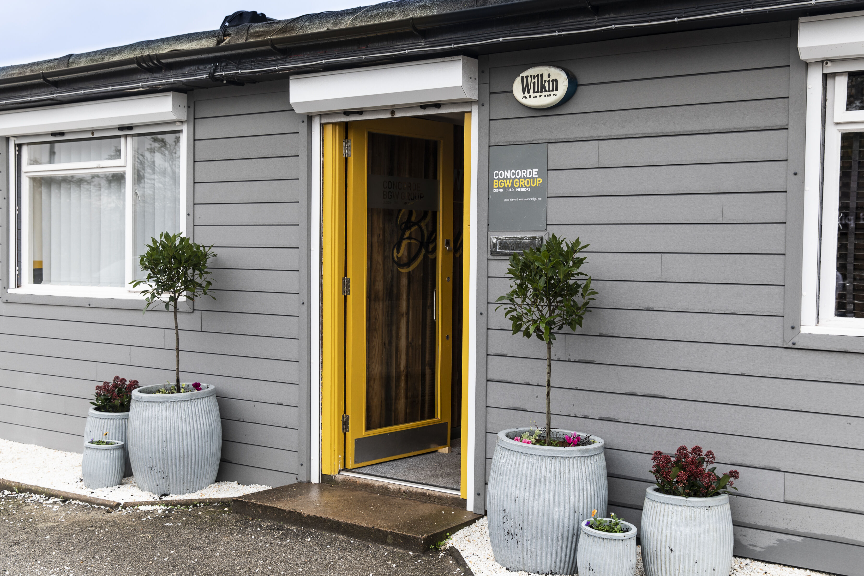 Concorde office door