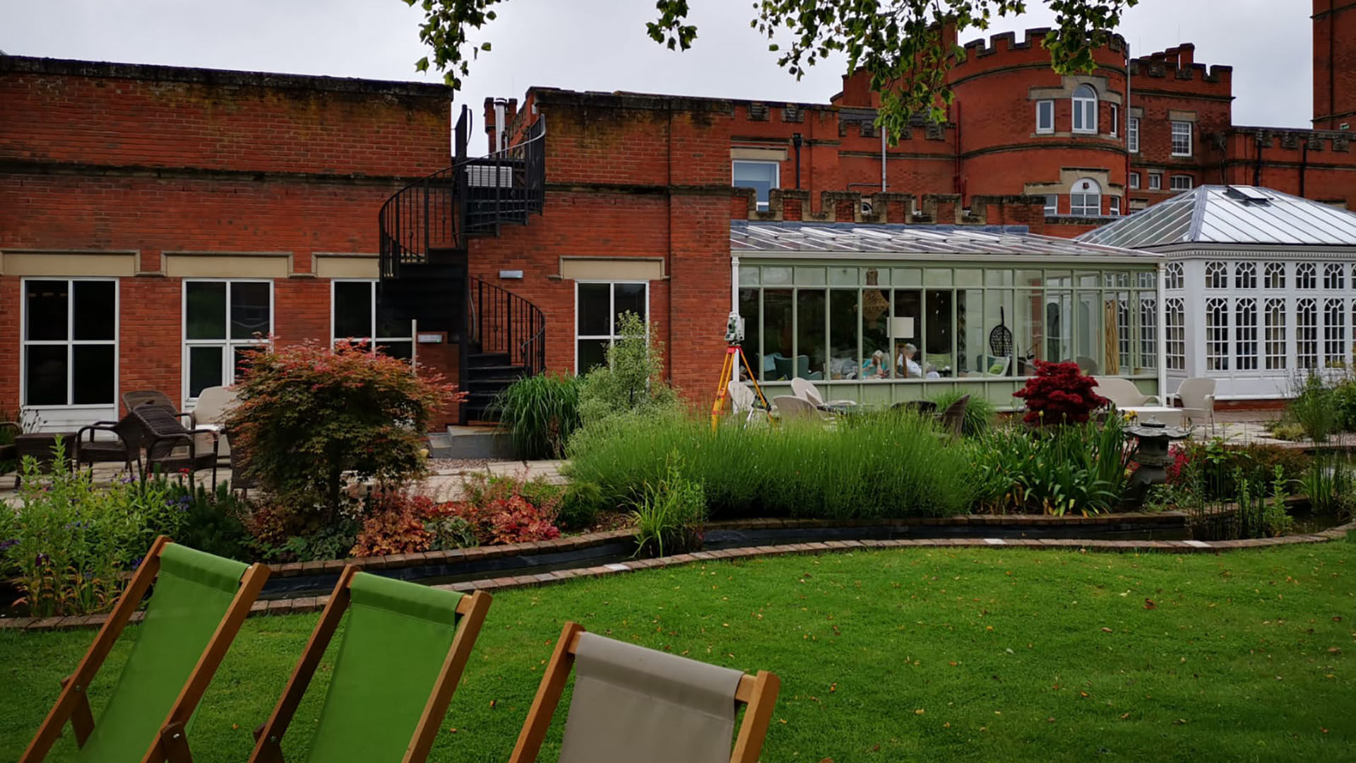 Before and after the refurbishment at Ragdale Hall Spa