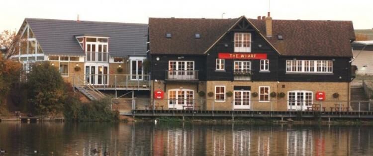 Before and after the fit-out and renovation of the The Wharf
