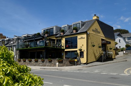 The newly refurbished Mariners, Cornwall, after the interior design and fit-out