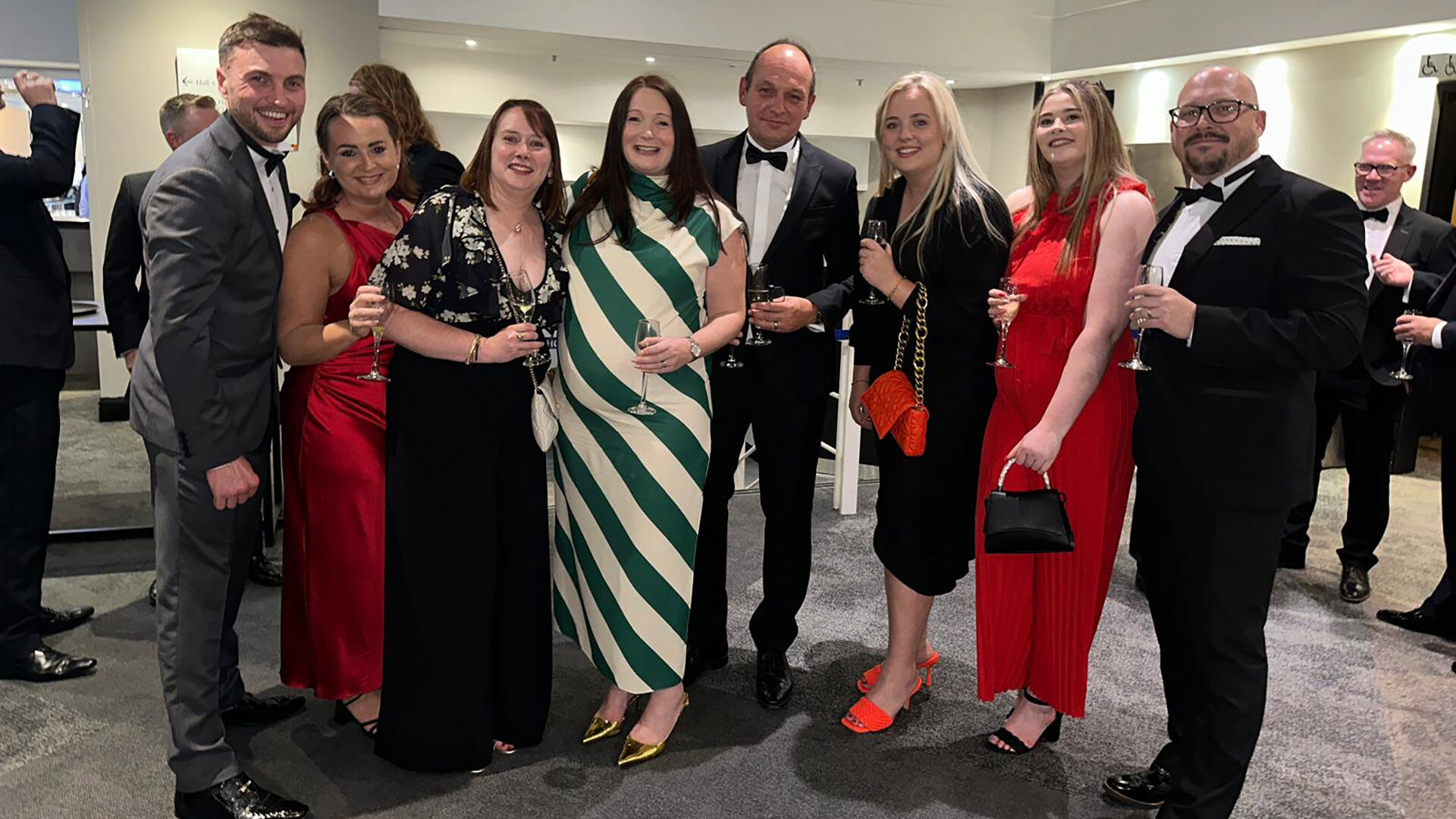 Concorde team at the fit out awards