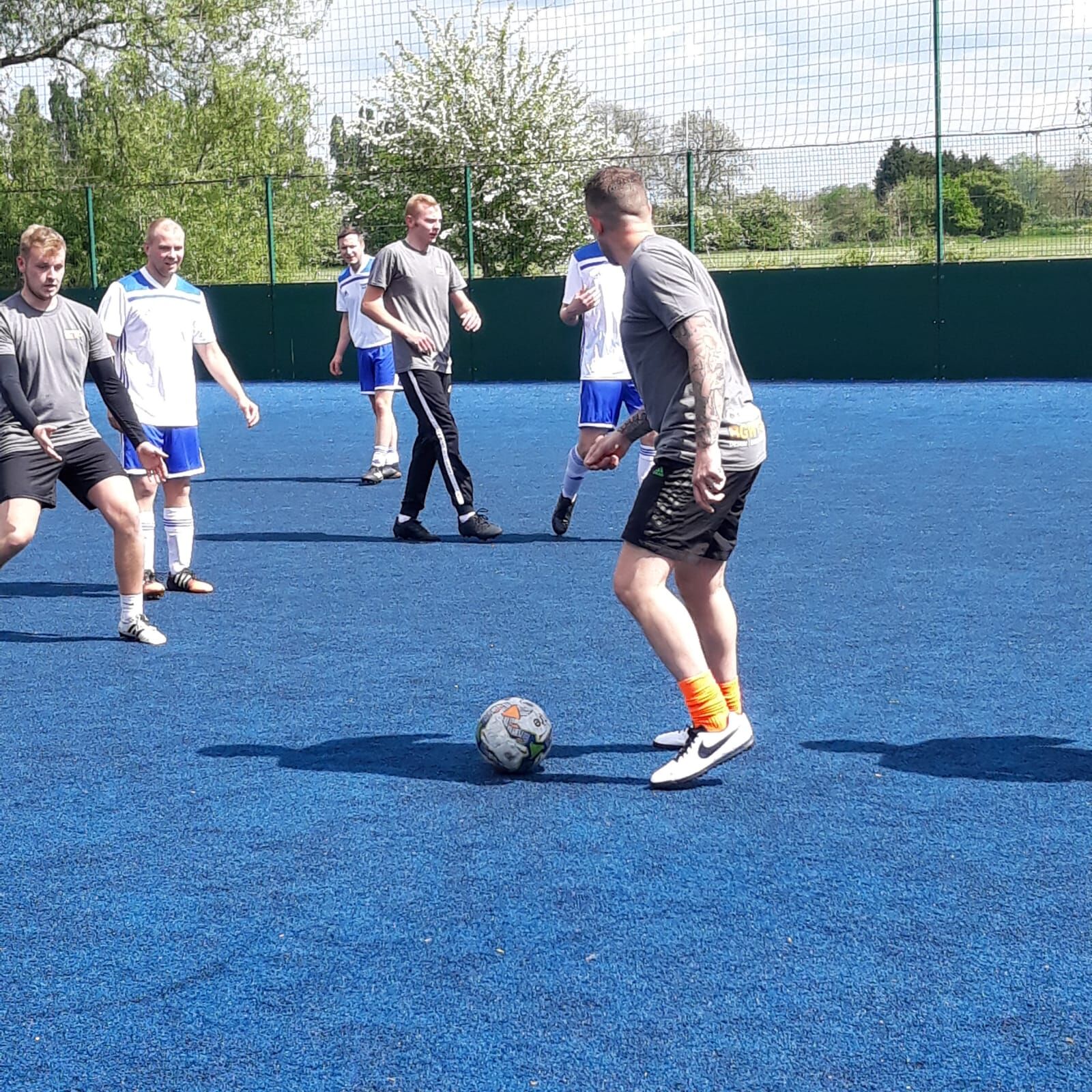 Charity football event 