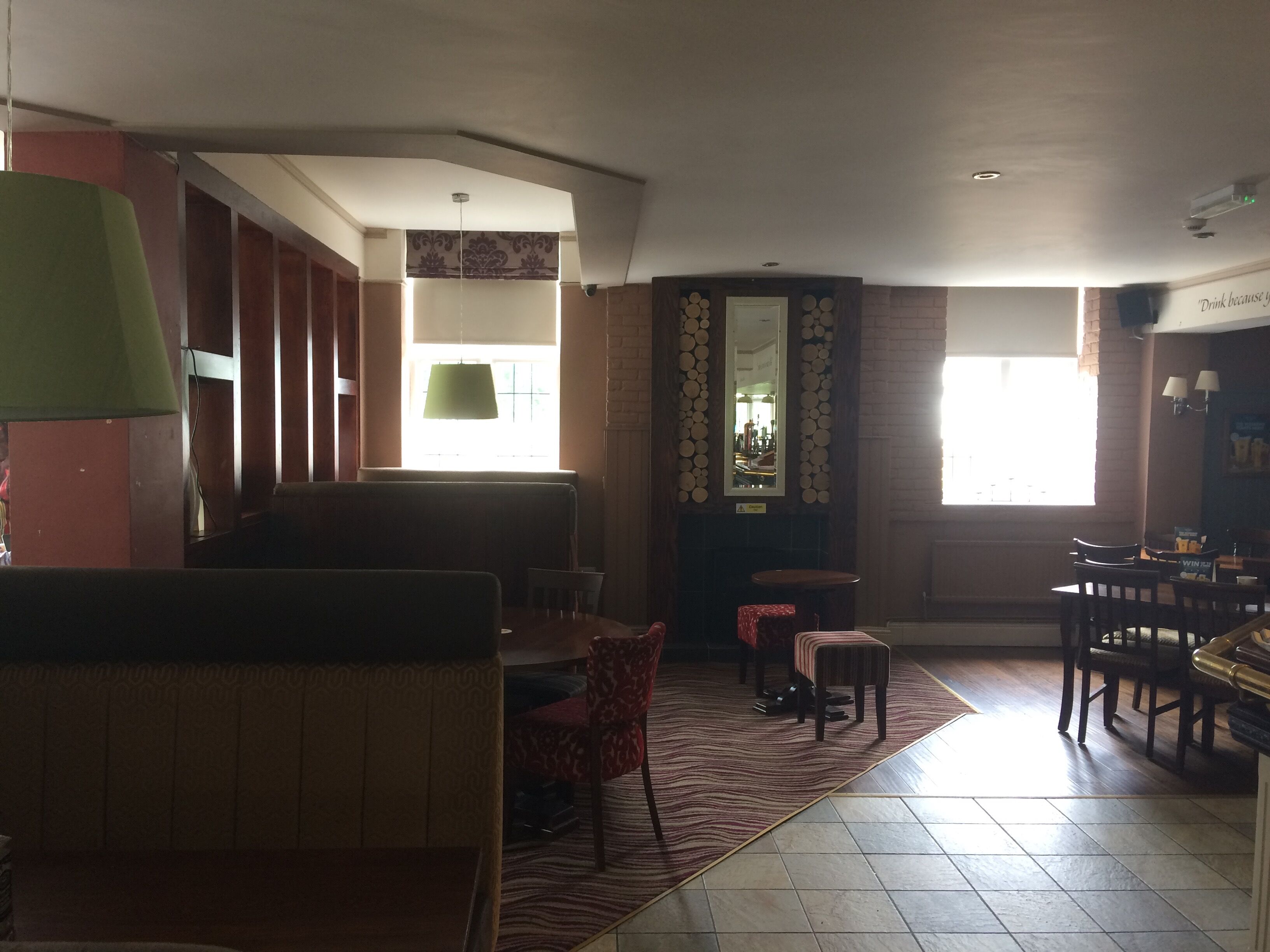 The Water Tower before and after