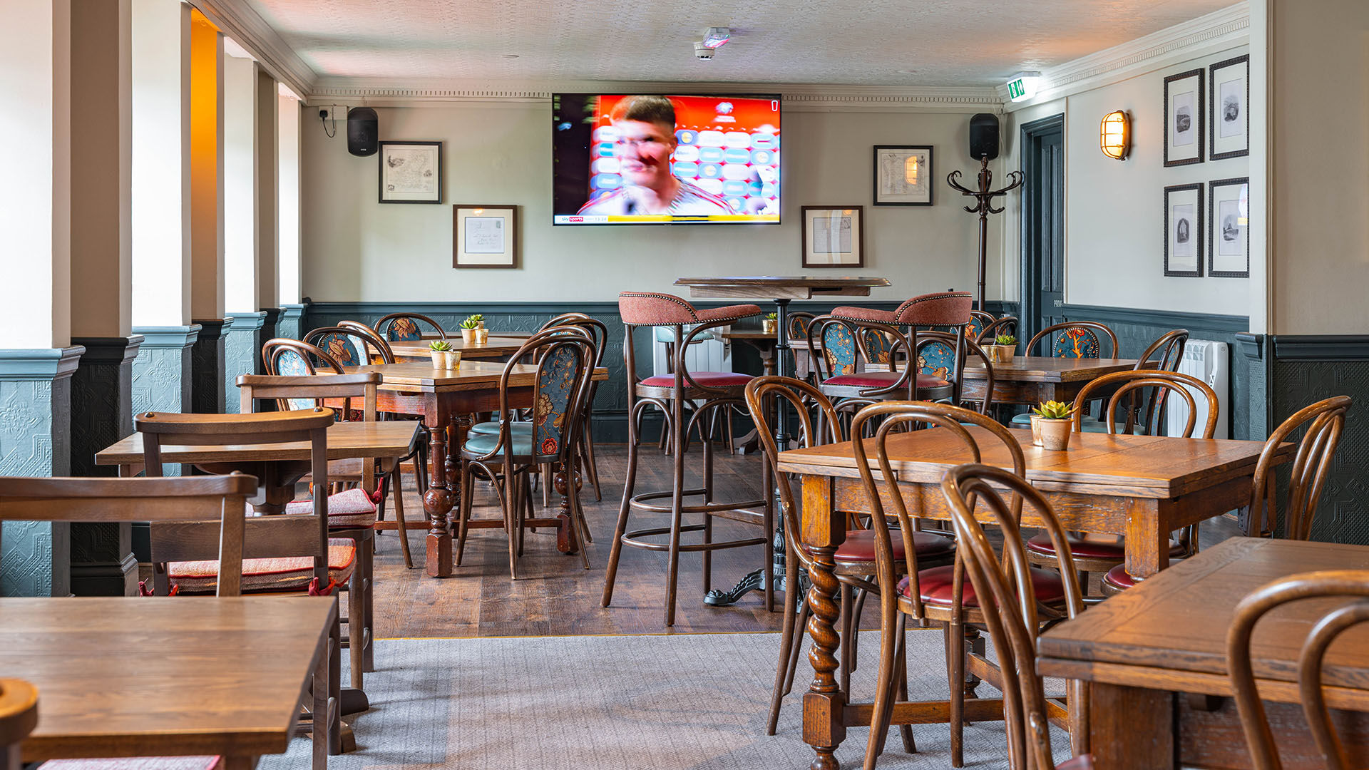 before and after of sports bar