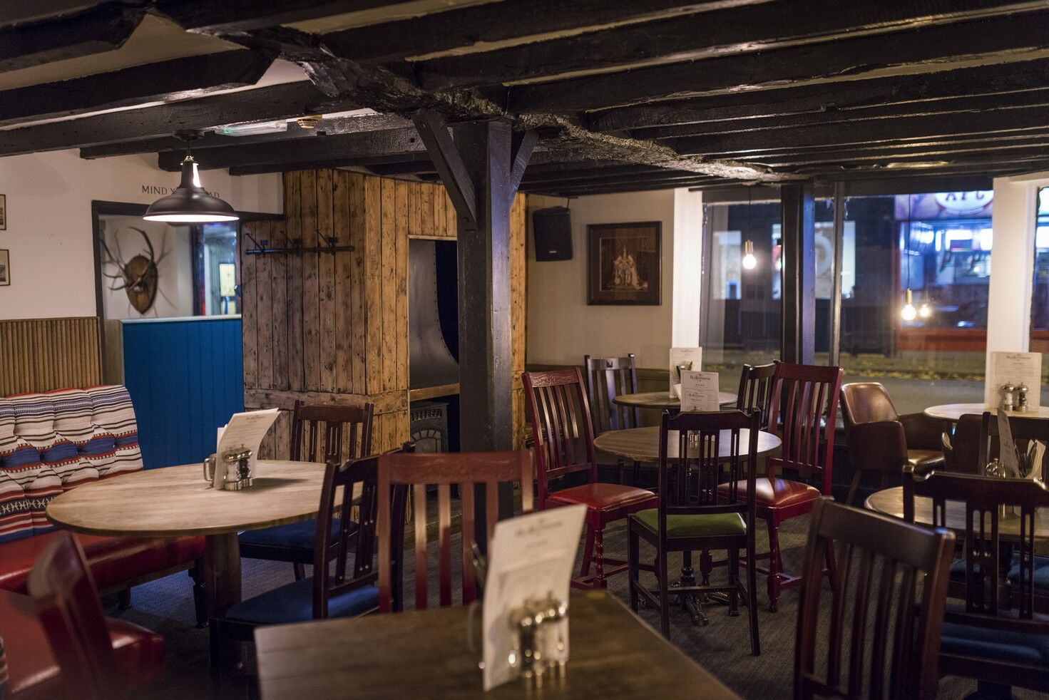 The Old Restoration before and after