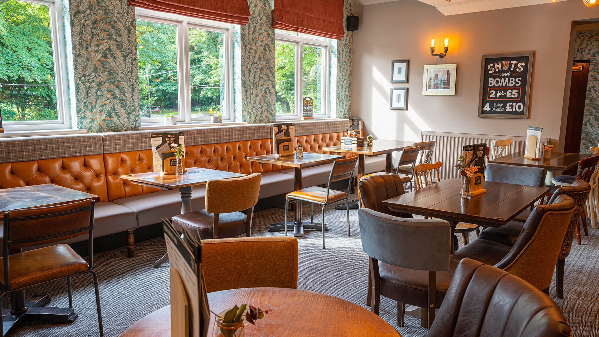 Stonegate group pub The Woodside Dining Area