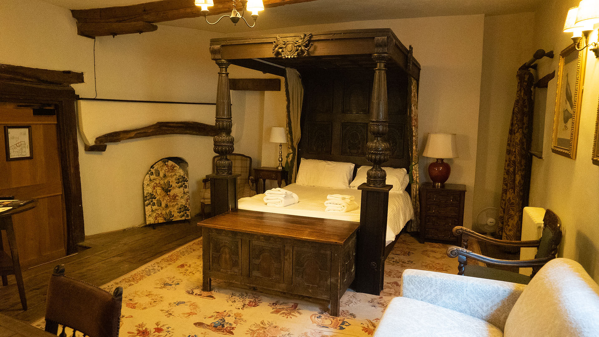 before and after of room