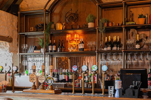 the George inn bar