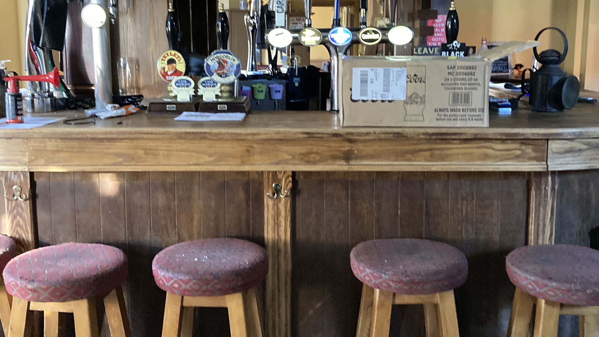 before and after of bar