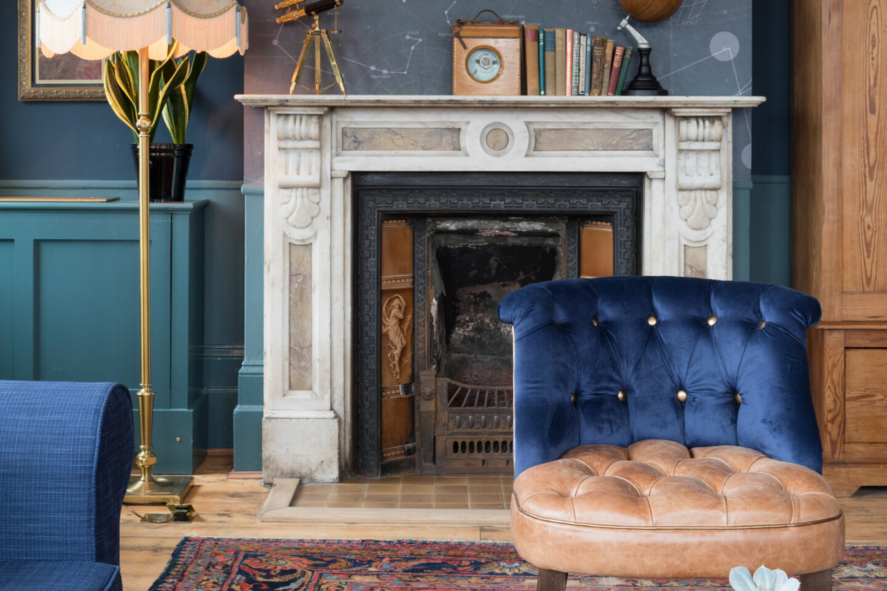 The Half Moon before and after