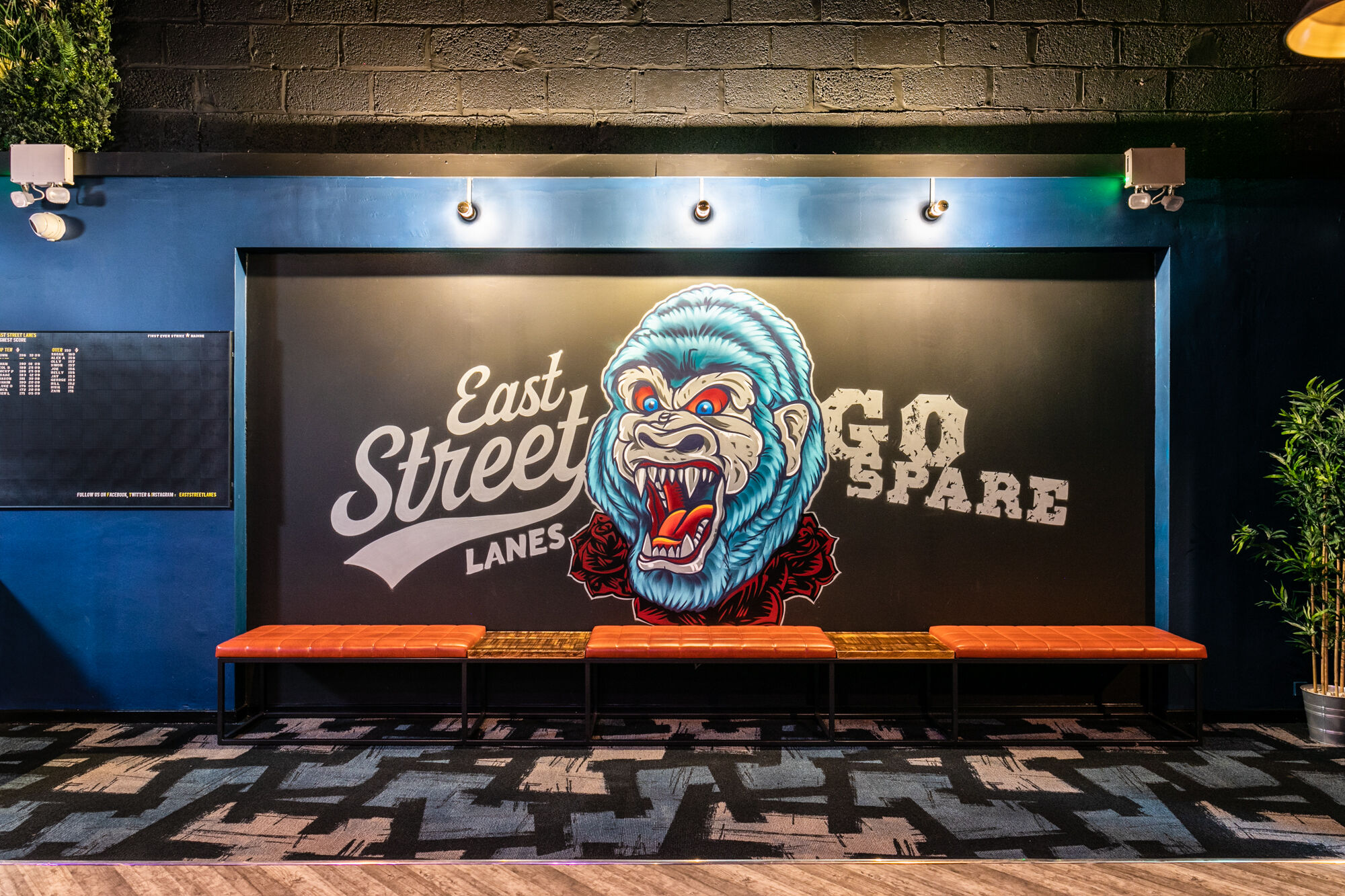 East Street lanes arcade after the fit-out