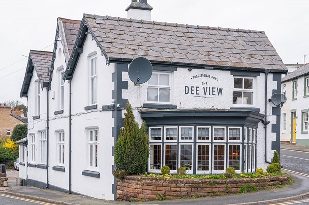 Exterior of The Dee View Inn
