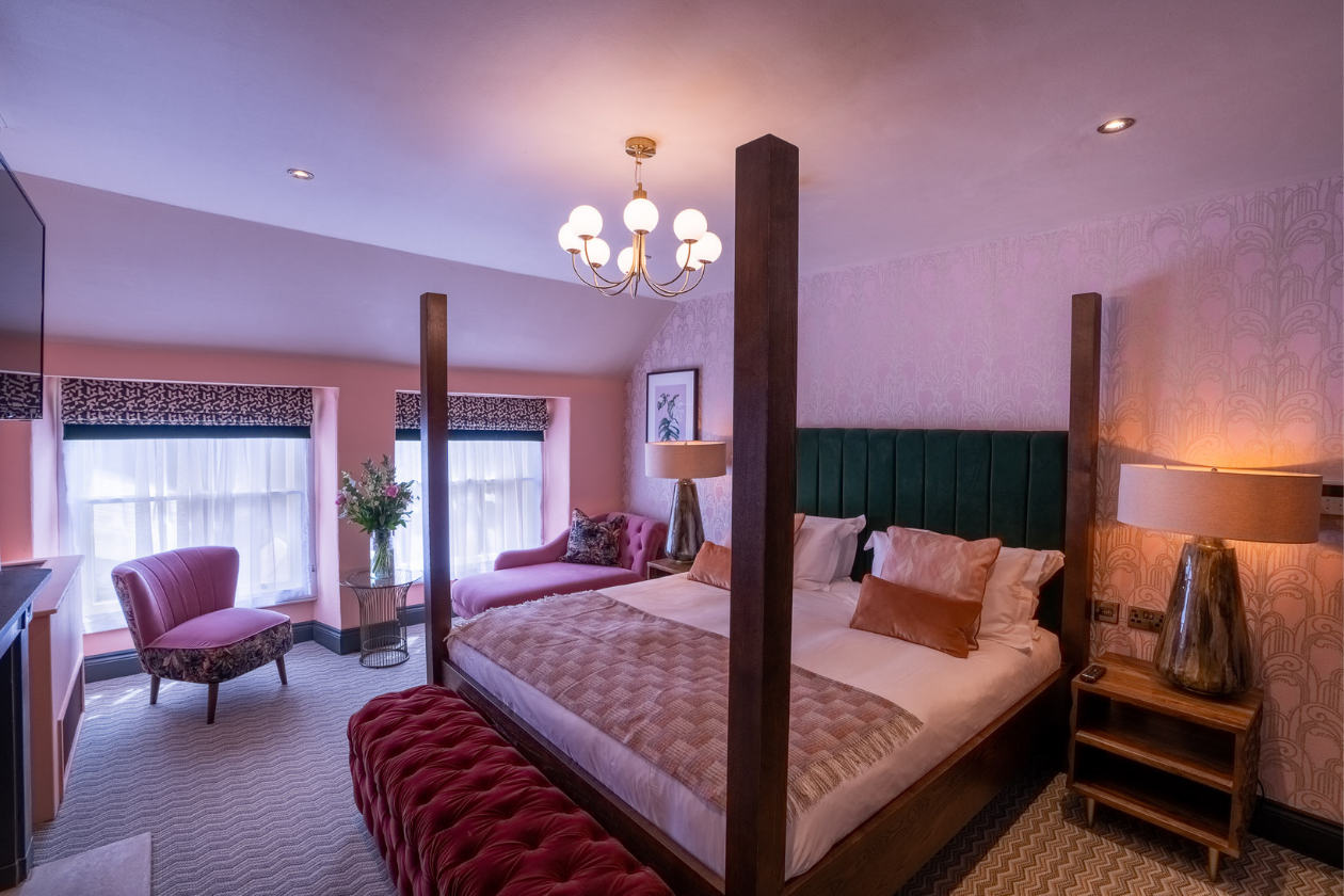 The interior of Ingleside House before and after the refurbishment