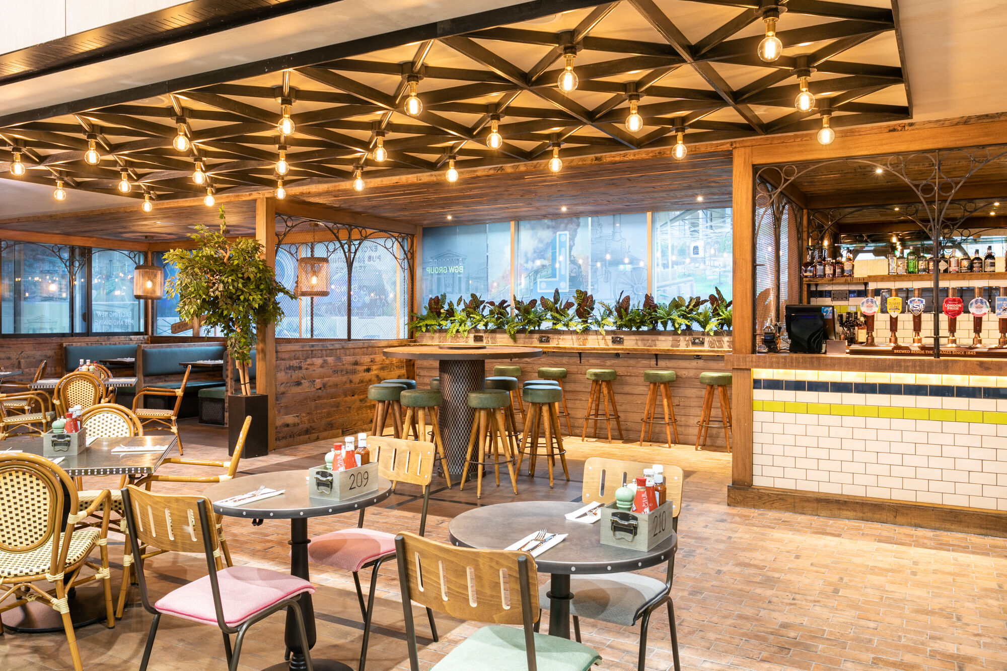 The Signal Box interior