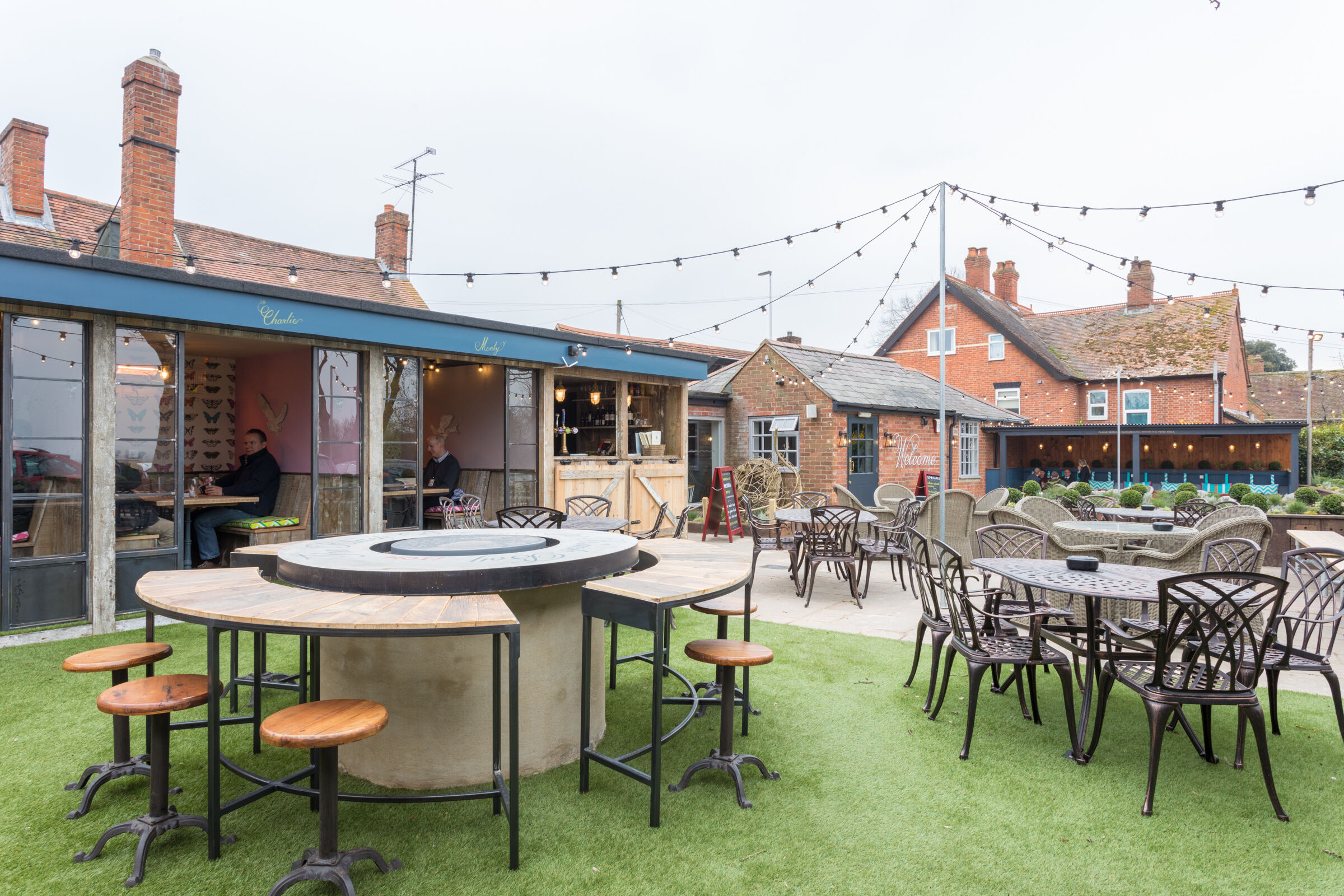 Garden at The Black Boy