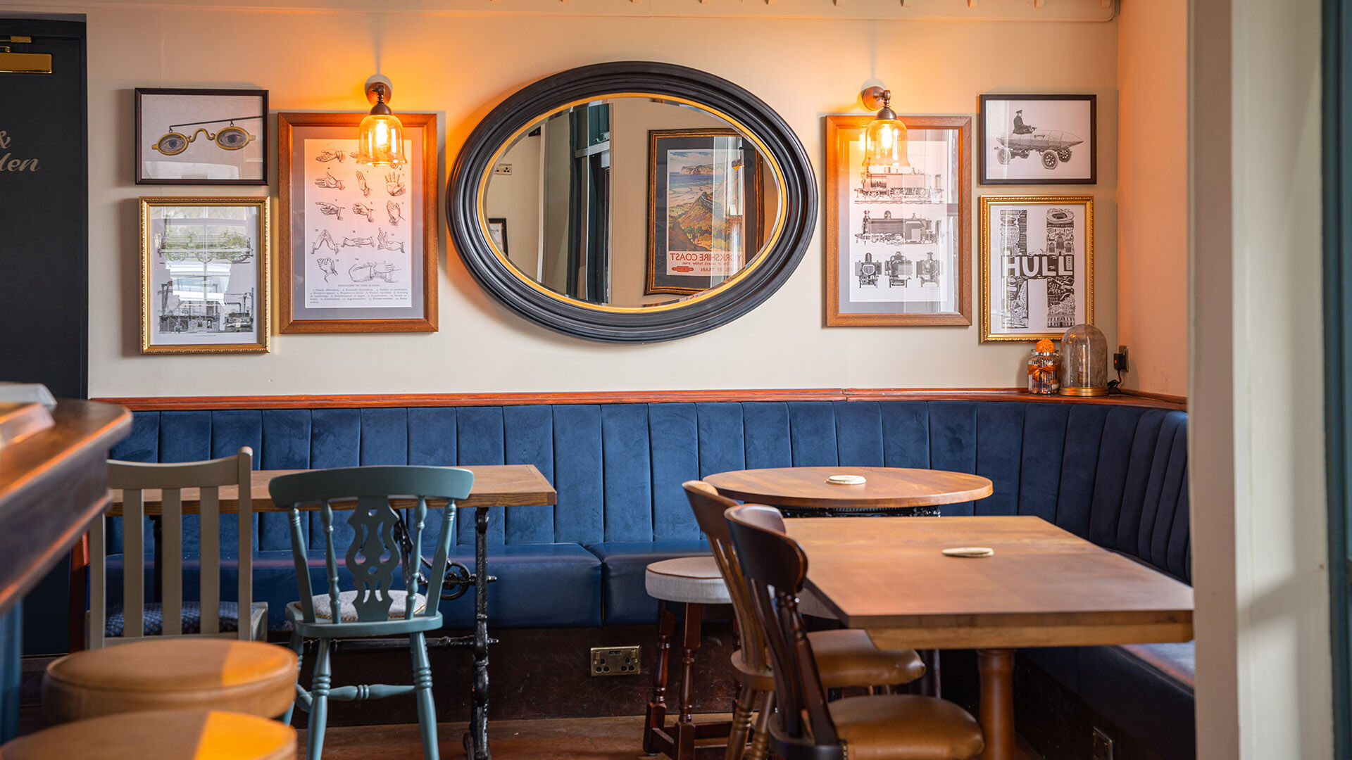 Main bar area of The Station
