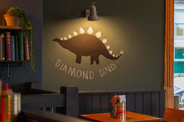Diamond Dino wall art