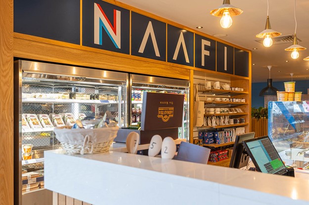NAAFI Cafe fridges
