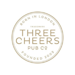 Three Cheers logo