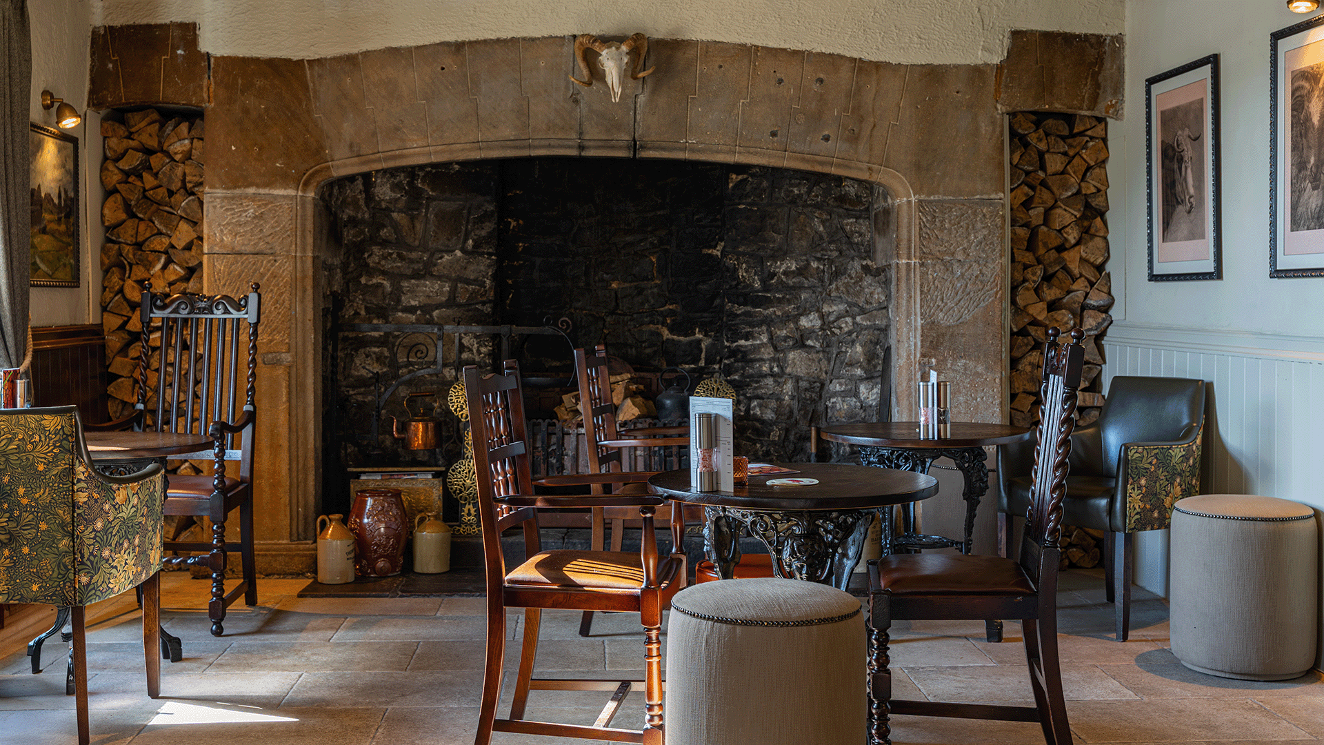 Kings Arms Reeth before and after