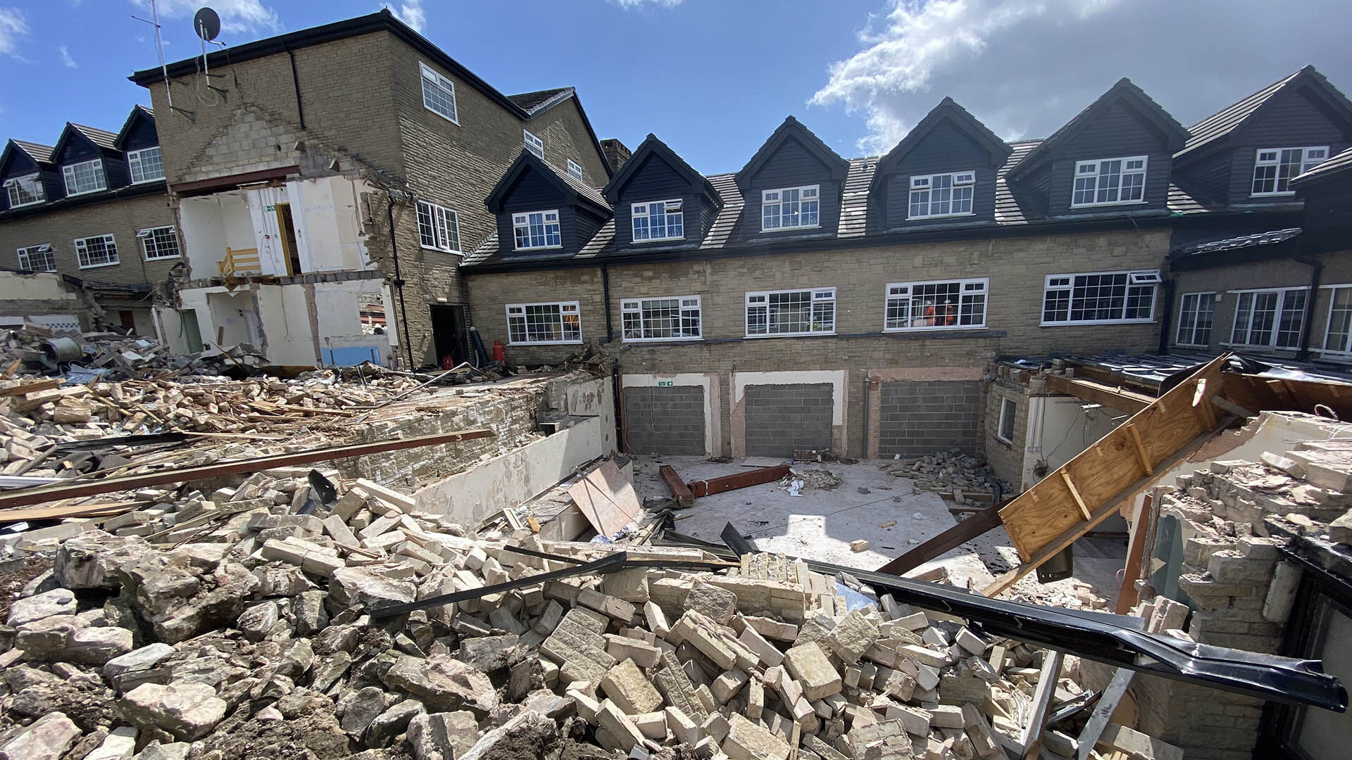 Exterior of school building